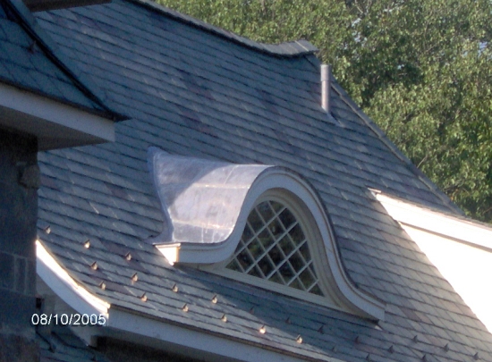 az best roofing flat seam lead coated  copper dormer NJ roofing